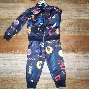 New Nike Toddler Printed Tracksuit 2T